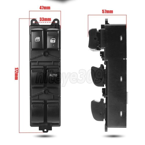 Power Window Switch Master Driver Control for ISUZU DMAX MU-X 4 Door 2012-2020 - Picture 4 of 12