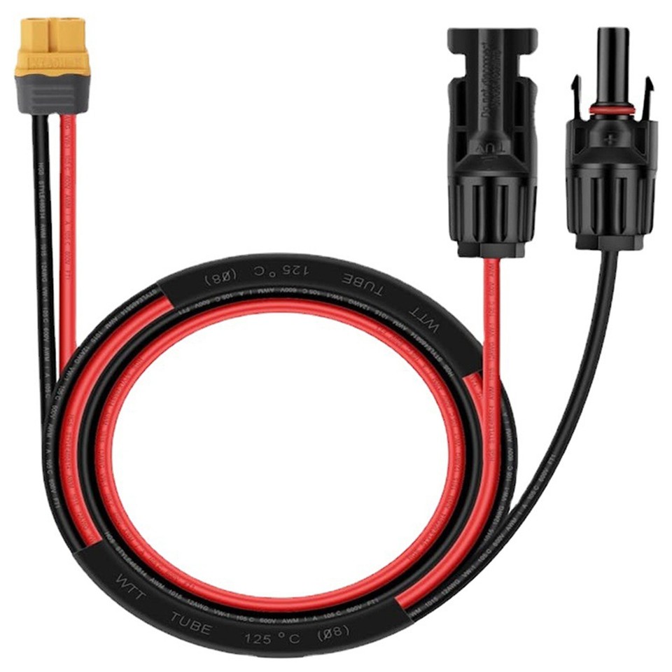 12AWG Female Cable for Stable Connection of Solar Panels and Generator