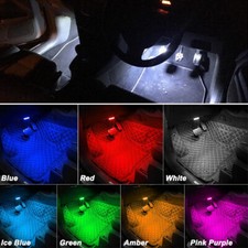 Bombilla de actualización de luz LED blanca azul/roja para Seat Leon FR 2008-2017 MK3