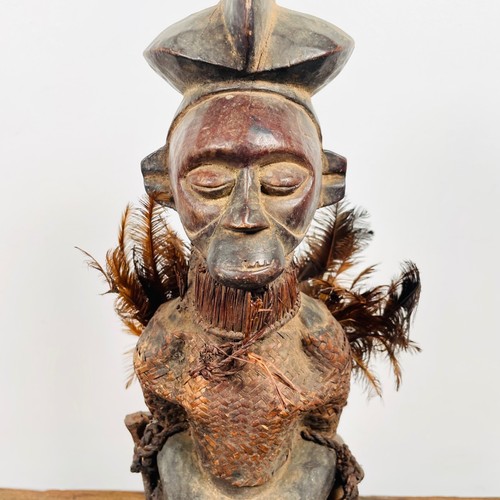 Fétiche Songye Nkishi – Art Tribal Congo – 1ère moitié du XXe siècle – 45 cm - Imagen 4 de 15