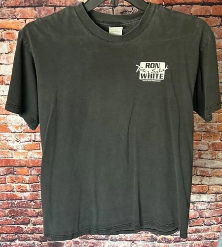 Vintage Ron Tater Salad weißes "Diamonds That'll Shut Her Up" T-Shirt Erwachsene Gr. Medium