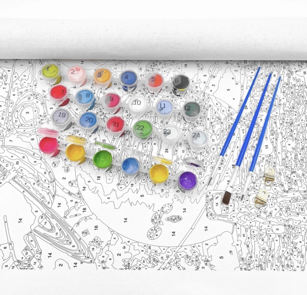 16+ Anime Paint By Numbers