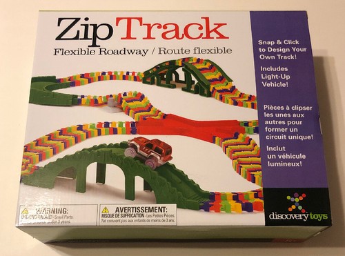 Discovery Toys Zip Track Flexible Roadway with Battery Powered  Light-Up SUV - Bild 1 von 8
