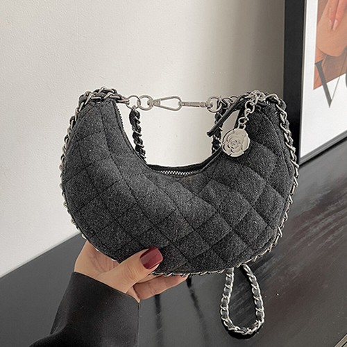 Women Crossbody Shoulder Handbag Denim Fabrics for Birthday/Any Anniversary Gift - Picture 3 of 21