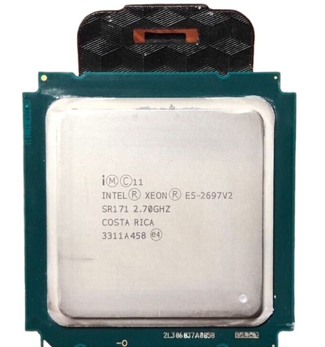 E5-2697V2 Intel Xeon CPU 12-Core 2.7Ghz LGA2011 SR19H Processor E5-2697 V2 - Picture 2 of 5
