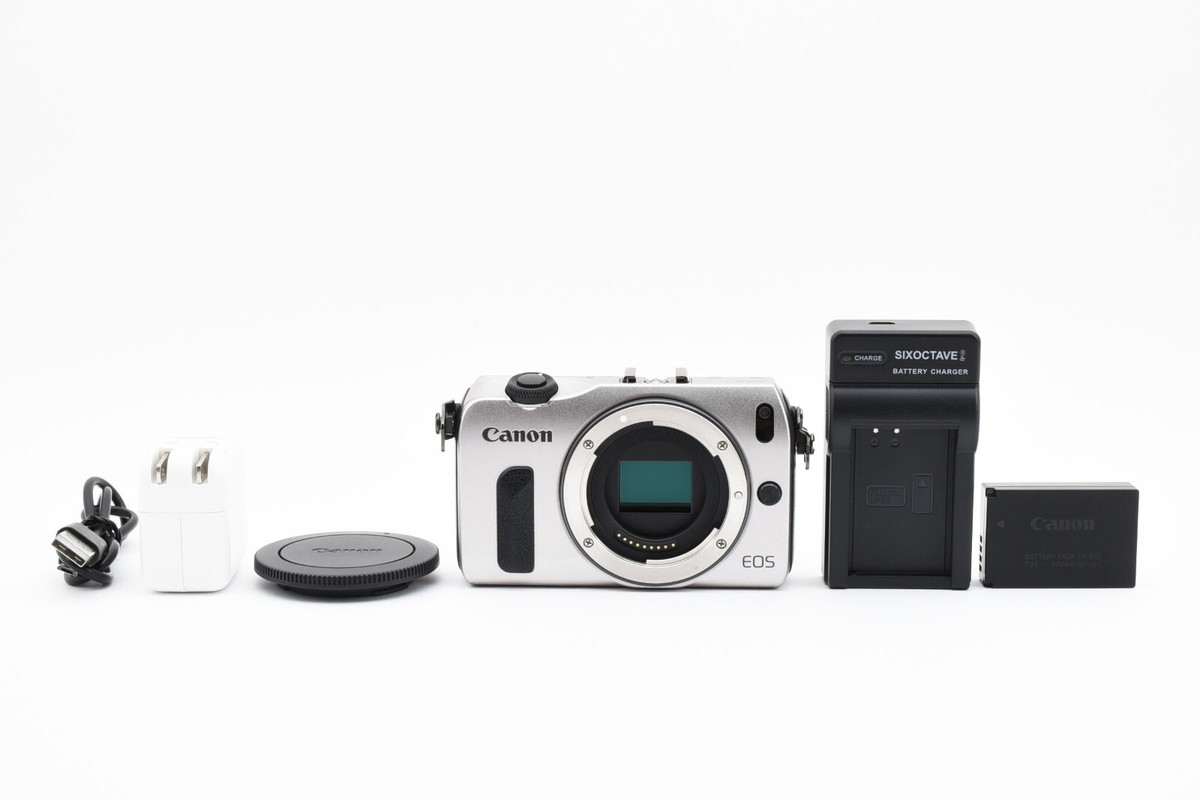 Canon EOS M 18.0MP Digital Camera Silver Body only [Exc+++
