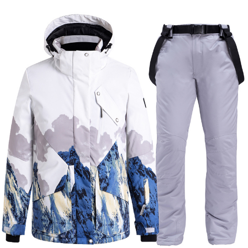 New Snow Clothing Ski Suit Couples Windproof Waterproof Snowboarding Suit Skiing - Picture 9 of 41