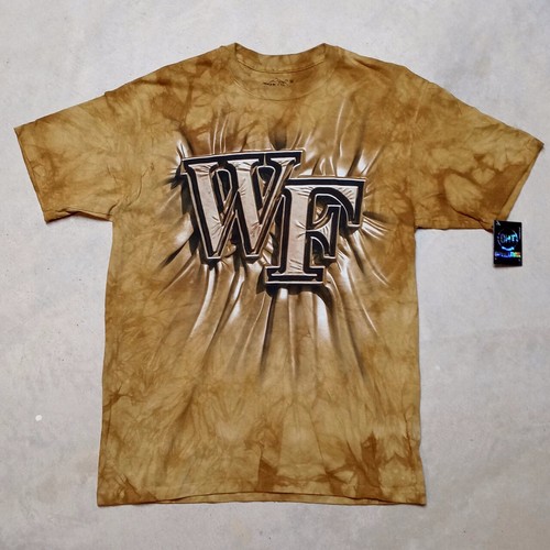 The Mountain Wake Forest Demon Deacons Tie Dye NCAA College T-Shirt Mens Medium