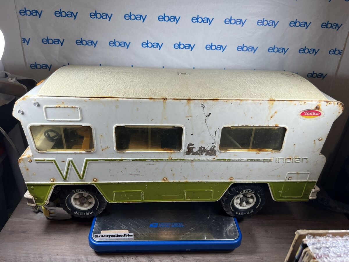 1970's Tonka Winnebago Indian VR Camper Pressed Steel Toy | eBay 1970's Tonka Winnebago Indian VR Camper Pressed Steel Toy | eBay