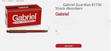 1 Gabriel 89144 / 81730 / 73815875 Gas Charged Shock Absorbers [BX#1]