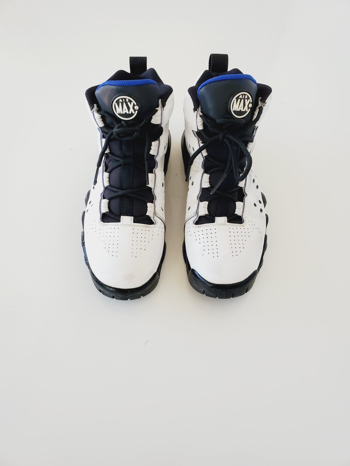 Nike Air Max 2 CB 94 White/Black/Royal Barkley 488245-101 Youth 7.