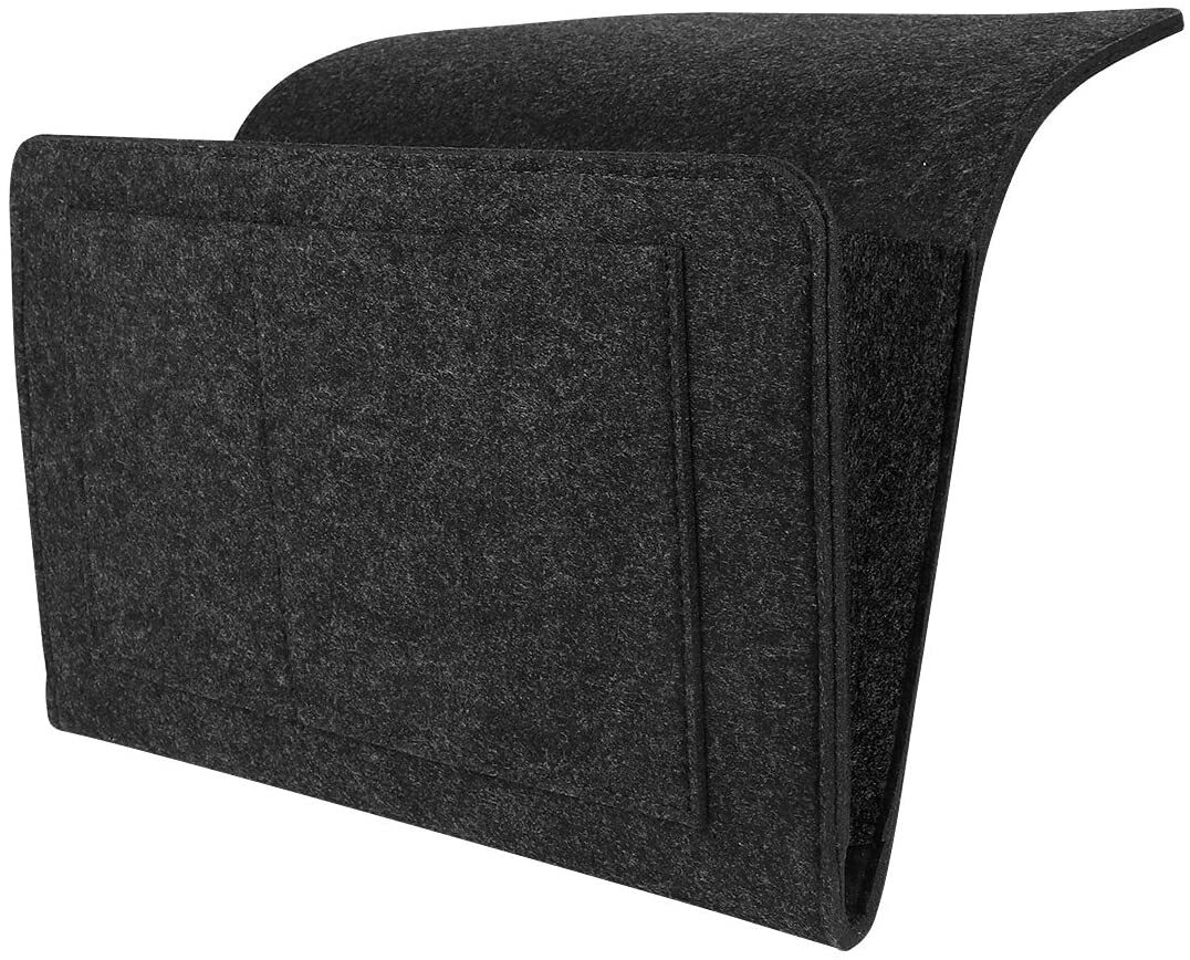 Betttaschen Platzsparende Sofa Organizer Fernbedienung Tasche Hngende (Schwarz)