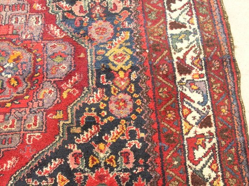 Alfombra oriental Hamadan anudada a mano/tejida a mano 55"" x 91"" lavada en remojo - Imagen 15 de 24