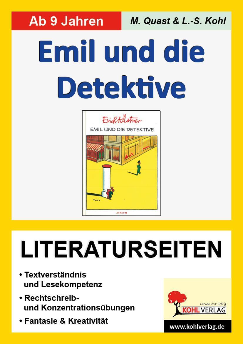 Thumbnail - Emil Und Die Detektive / Literaturseiten | Moritz Quast | Broschüre |