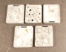 VINTAGE LOT OF 5 MATTEL 1965 THINGMAKER CREEPY CRAWLER ORIGINAL MOLDS