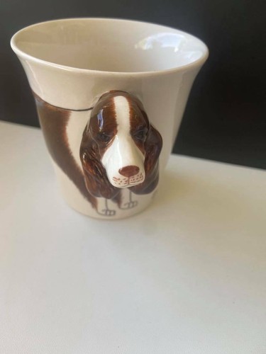 English Springer Spaniel 3D Porcelain Cup Made in Thailand - Picture 7 of 11