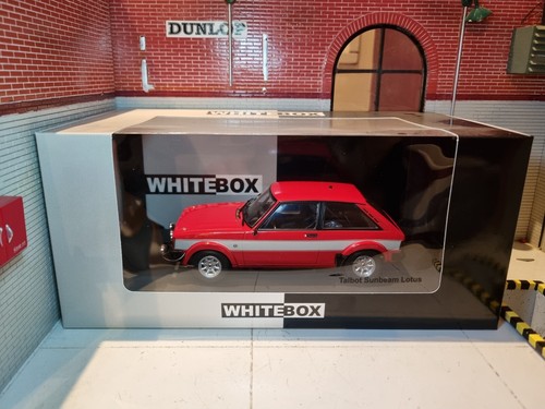 Talbot Sunbeam Lotus Red 1981 Rally 1:24 Diecast Scale Model Car BNIB Whitebox - Picture 2 of 11