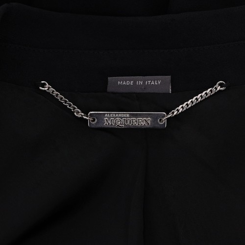 Alexander McQueen Jacket With Beaded Lapels - Picture 6 of 12