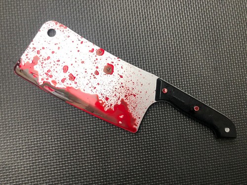 Realistic Halloween Weapons Knife REPLICA Fancy Dress Movie Film Prop BLOODY - Picture 10 of 52