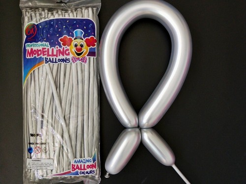 25 globos de látex de 1,8 gramos de color mixto metálico mágico largo para atar animales giratorios - Imagen 11 de 11