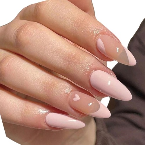 Press On Artificial False Glues On French Tips Gifts - Picture 7 of 8