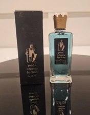 VTG FULLER BRUSH Co. Pre-Shave Blue Lotion FULL In Original Box. RARE! 4 Fl Oz