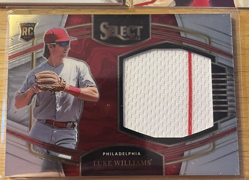 Luke Williams Philadelphia Phillies Auto & Relic Lot - Bild 4 von 8