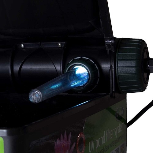 Blagdon Mini Estanque 12000-9W Sistema de Filtro UVC Koi Jardín Estanques 6 Etapas Caja Filtro - Imagen 5 de 7