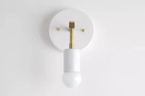 Par de apliques minimalistas lámpara de pared lámpara LED accesorio de ilumin... - Imagen 2 de 4