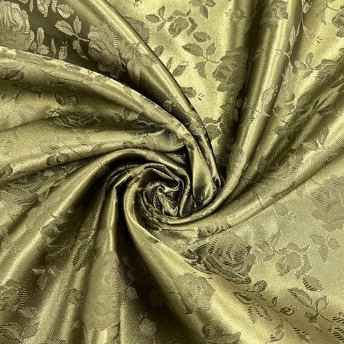 48 Colors Kayla Polyester Floral Jacquard Brocade Satin Fabric - Picture 15 of 49