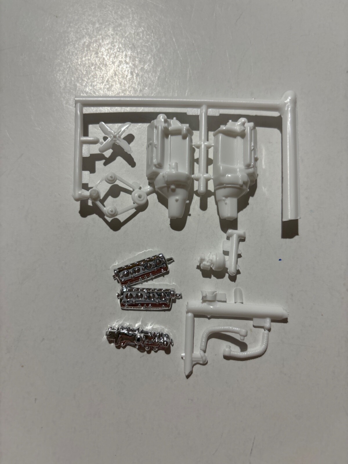 AMT 1934 Ford Pickup Stock Engine Model Car Parts 1 25 Scale