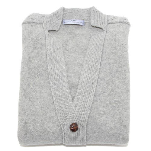 0028N maglione uomo DANIELE ALESSANDRINI lana grigio sweater men 0028N maglione uomo DANIELE ALESSANDRINI lana grigio sweater men
