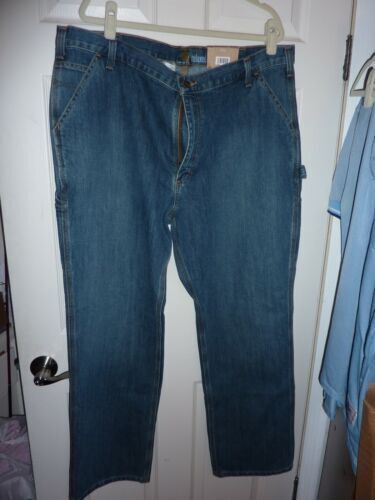 Carhartt B460 LVB Relaxed Fit Men's 38x30 Light Wash Jeans Carhartt B460 LVB Relaxed Fit Men's 38x30 Light Wash Jeans