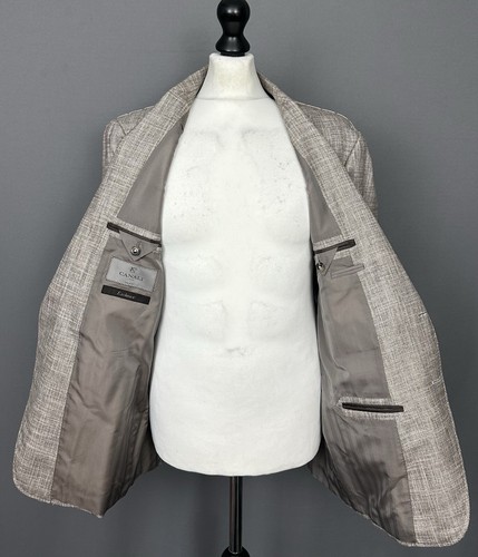 CANALI BLAZER - CASHMERE & SILK SPORTS JACKET - Men's Size IT 54 - 44" Chest 2XL - Picture 4 of 23