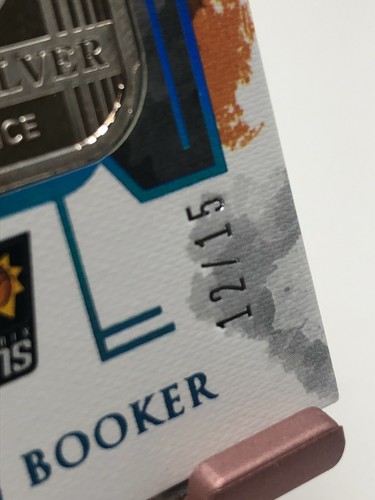 2019-20 PANINI IMPECCABLE DEVIN BOOKER SUNS .999 FINE SILVER 1 TROY OUNCE 12/15 - Picture 8 of 8