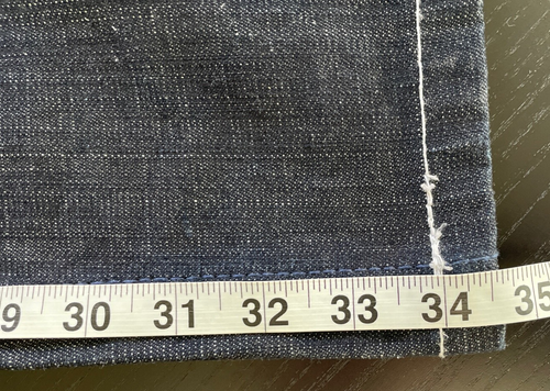 EVOLUTION IN DESIGN Black Denim Baggy Jeans Embroidered Men's Tagged 42x34 - Picture 12 of 14