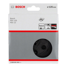 Bosch MEDIUM Sanding Pad 125mm Rubber Base Plate PEX 12 125 A AE A-1 2608601062