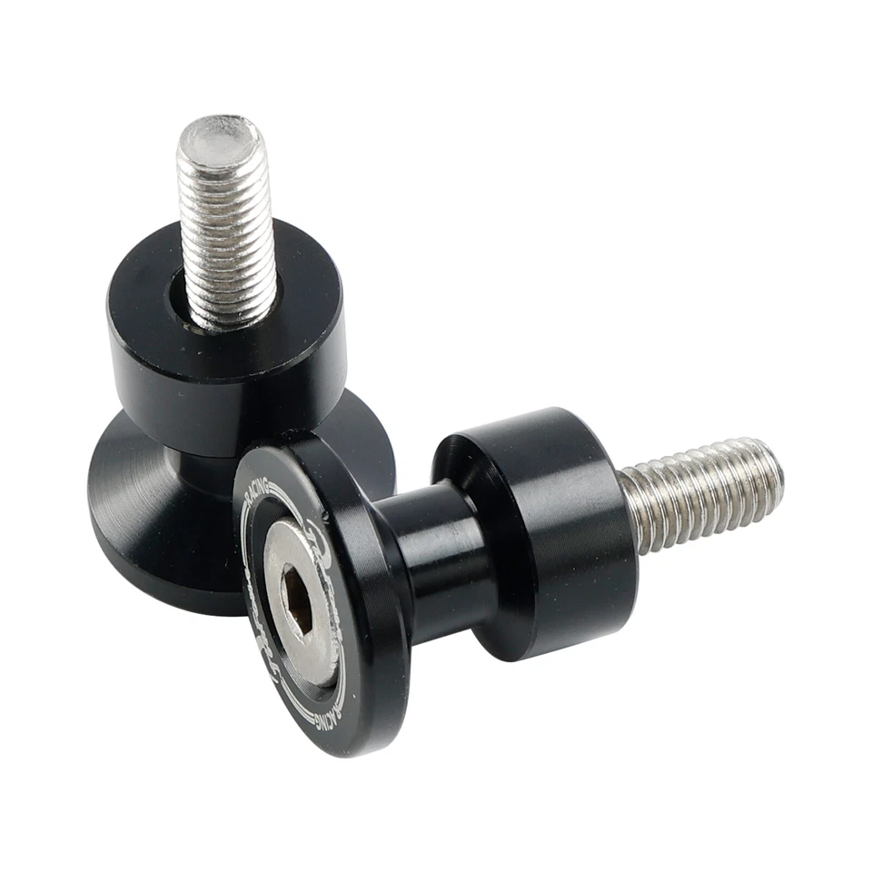 Swingarm Spools Slider Stand Screws Fit KAWASAKI NINJA SUZUKI GSX-S CBR MONSTER# — 第 4/4 张图片