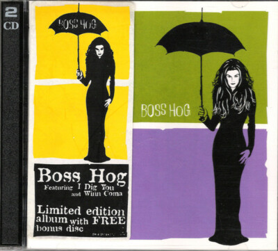 BOSS HOG 2 CD Set AUSTRALIA 1996 DGCD24811Z LIMITED EDITION w/WIRE