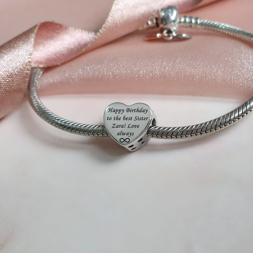 21. Geburtstag Charm Original 925 Sterlingsilber - personalisiert/graviert - Bild 4 von 7