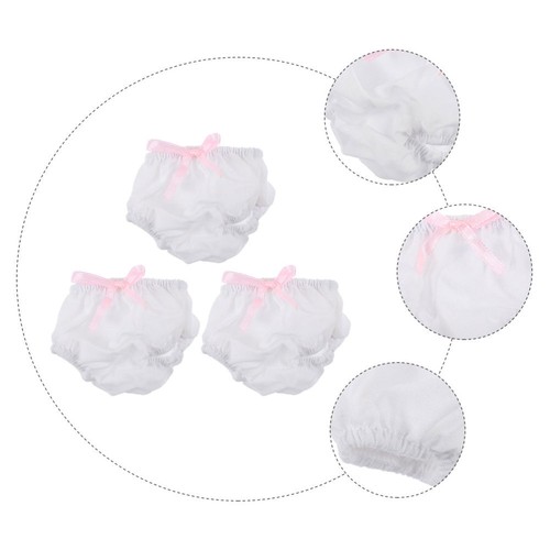 3 Pcs Baby Panties Shorts Pretend Play Diaper Cloth Diapers for Babies Toy - Picture 5 of 12