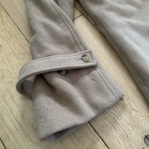 Vintage Jaeger Jacket Women’s 14 Wool & Camelhair Long BUST 37” HIPS 39” Trench - Picture 3 of 17