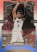 2019-20 Panini Prizm Basketball Base #293: Jaylen Hands Panini Prizm Red White
