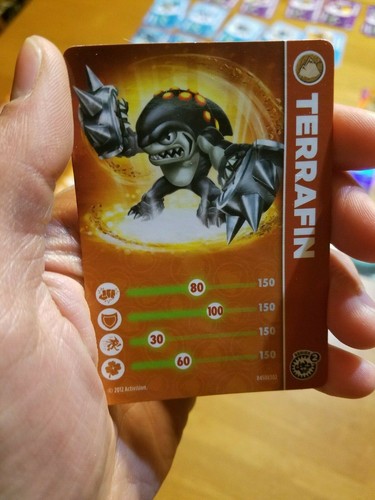 Skylanders Trap Team Giants Spyro's Adventure Swap Force Trading Cards Stats - Picture 102 of 256