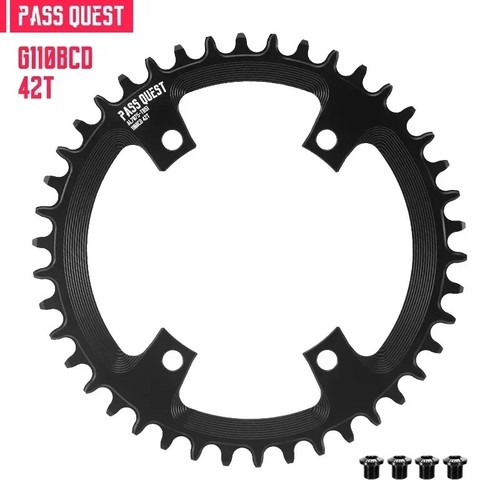 104Bcd Narrow Wide Chainring 36T 38T 40T 42T 44T 46T 48T 50T 52T Road Bike Crank - Bild 28 von 42
