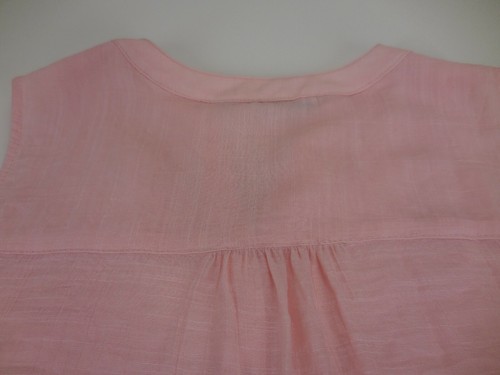 Notations Women's (B1-010) Size Small Pink Button Down Sleeveless Pleated Blouse - Picture 12 of 12
