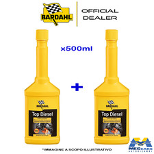 BARDAHL TOP DIESEL 250ml x 2 ADDITIVO PULIZIA MOTORE AUTO GASOLIO INIETTORI