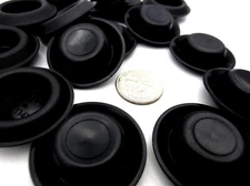 3/4" Hole Fit Snap-In Panel Hole Plug Sheet Metal Hole Cap Fit 3/32" Thick Panel