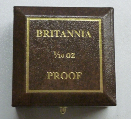 Gold 1/10oz Britannia Proof £10 Coin 2004 Royal Mint UK with Britannia Standing - Picture 4 of 5