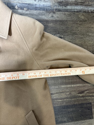 Pendleton Mantel Damen 10 klassischer Wintermantel camel hellbraun weiche Wolljacke - Bild 10 von 17